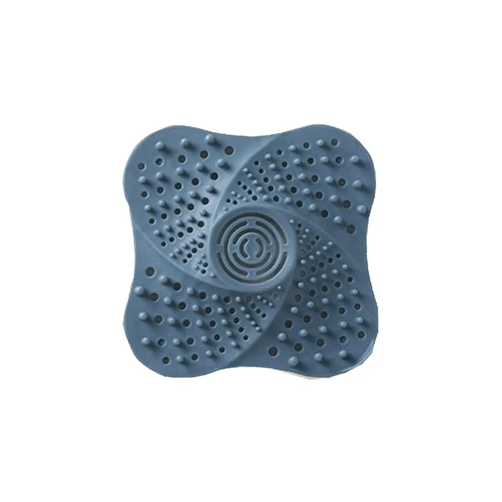 Capteur de cheveux anti-blocage pour douche, piège et couvercle de vidange de sol, filtre de crépine d'évier, accessoire de salle de bains et de cuisine, 1 pièce 9