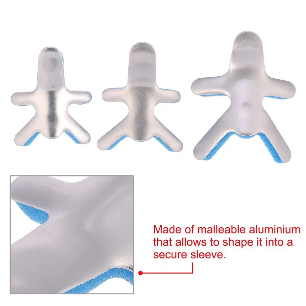 Tcare – Attelle médicale pour doigt en aluminium, correcteur de posture et protection des doigts, ceinture de récupération de blessures 3