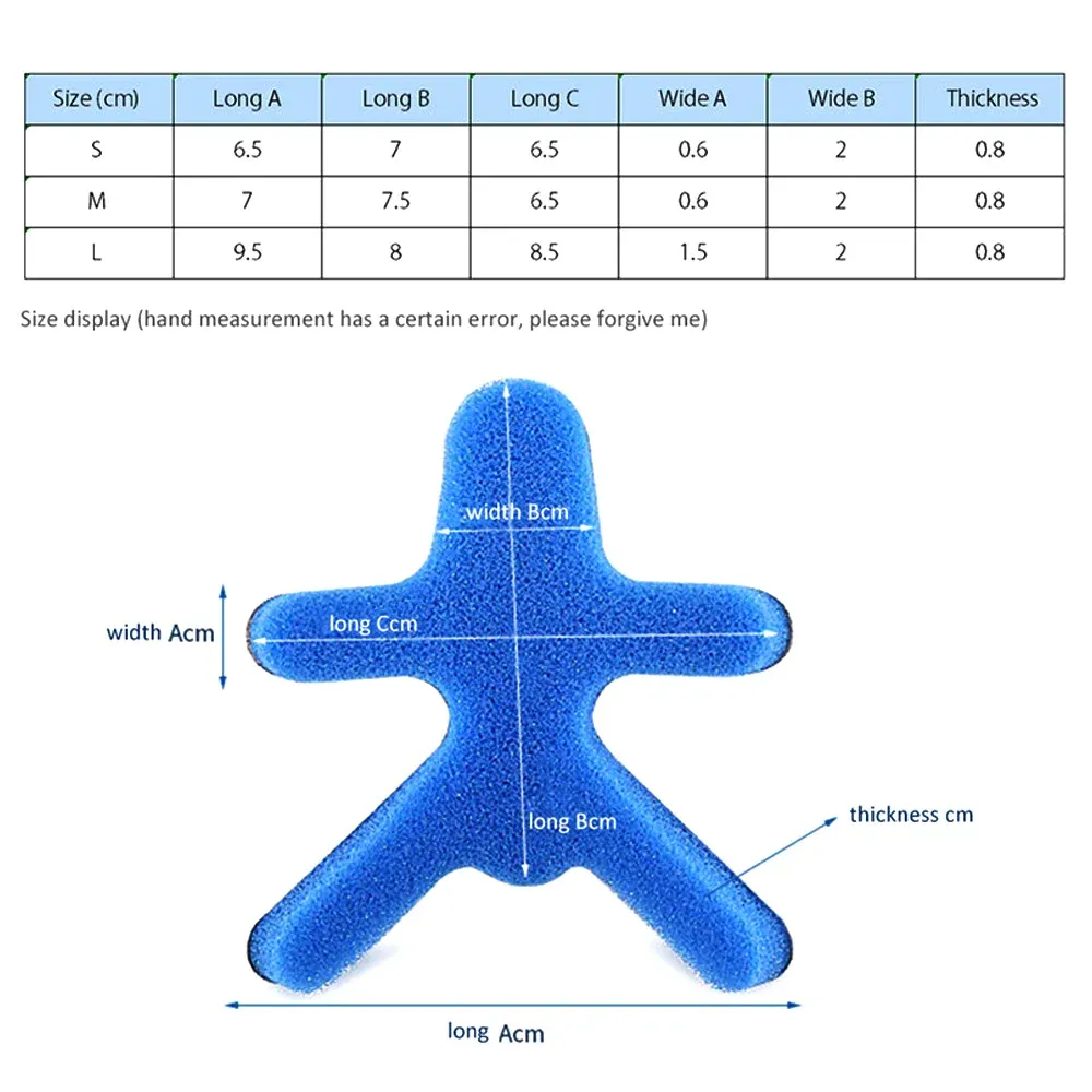 Tcare – Attelle médicale pour doigt en aluminium, correcteur de posture et protection des doigts, ceinture de récupération de blessures 6