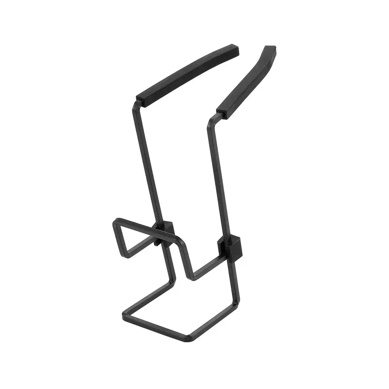 Support de séchage mural en métal pour évier de cuisine avec ventouse, pour éponge, savon, torchon et accessoires de rangement 6