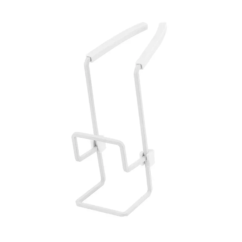 Support de séchage mural en métal pour évier de cuisine avec ventouse, pour éponge, savon, torchon et accessoires de rangement 7