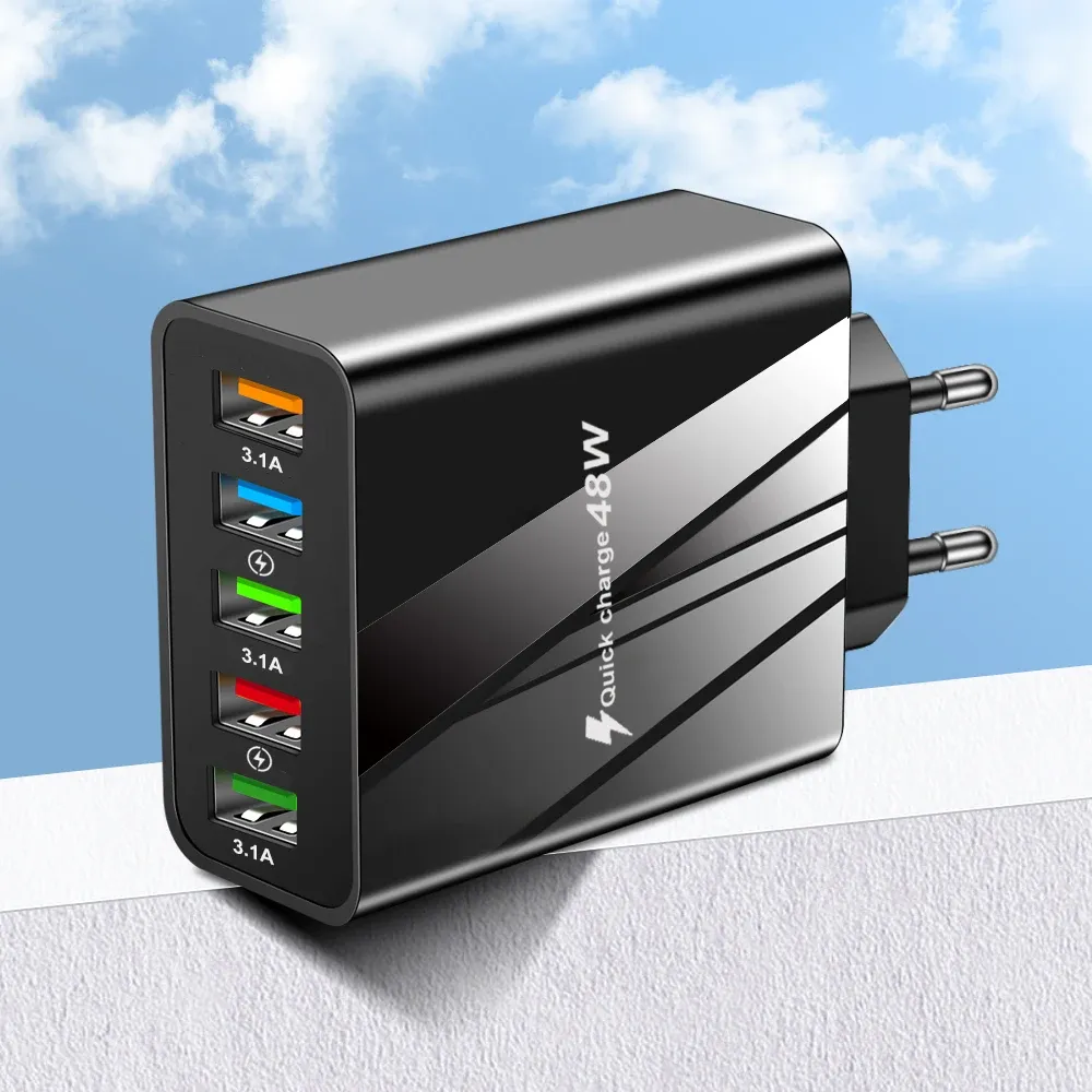 Chargeur USB compact pour le voyage