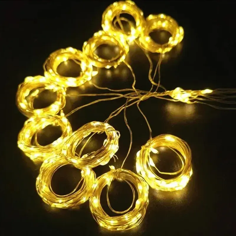 Guirlande lumineuse LED sublimant un espace de réception