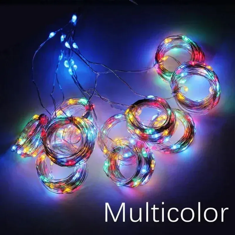 Guirlande lumineuse LED USB pour décoration de jardin, 3 m, 8 modes d'éclairage 9