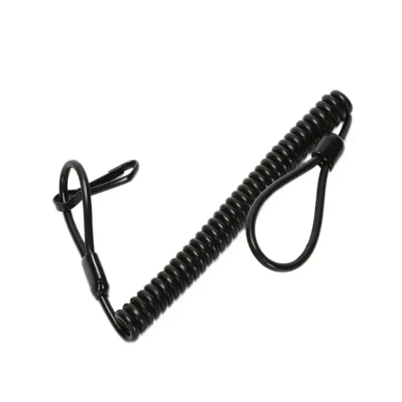 Cordon de sécurité rétractable à clip ceinture pour pistolet et fusil, usage extérieur 5