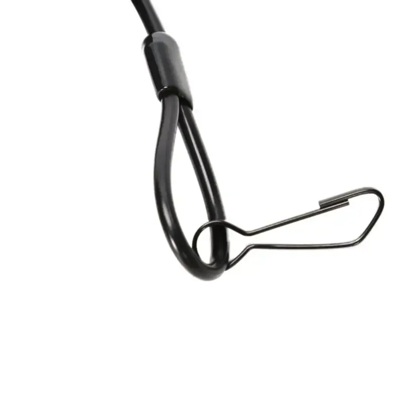 Cordon de sécurité rétractable à clip ceinture pour pistolet et fusil, usage extérieur 6