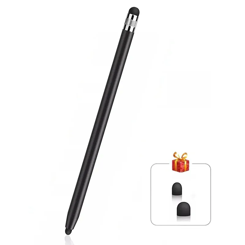 Stylet capacitif universel pour tablette, embout double en silicone, compatible iPad, Android, Samsung, Huawei, Lenovo et smartphones 12