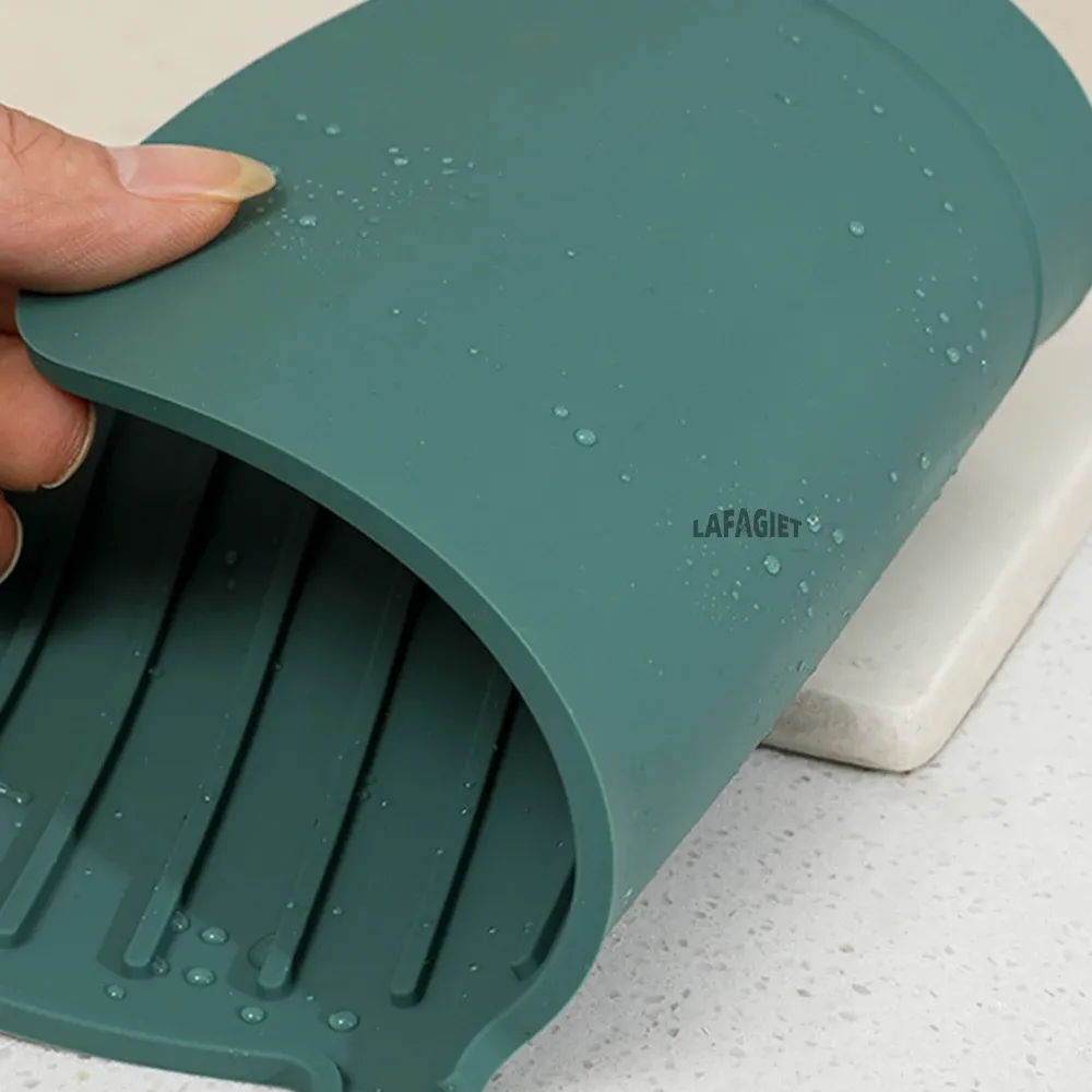 Coussin de Protection en Silicone pour Lavabo et Évier, Isolation Thermique pour Table 5