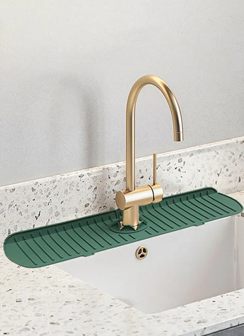 Tapis d'égouttement en silicone, vue détaillée