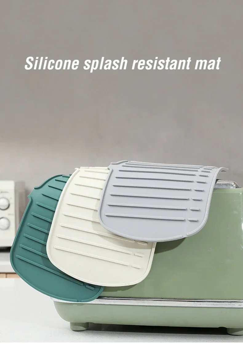 Tapis d'égouttement en silicone, vue de présentation