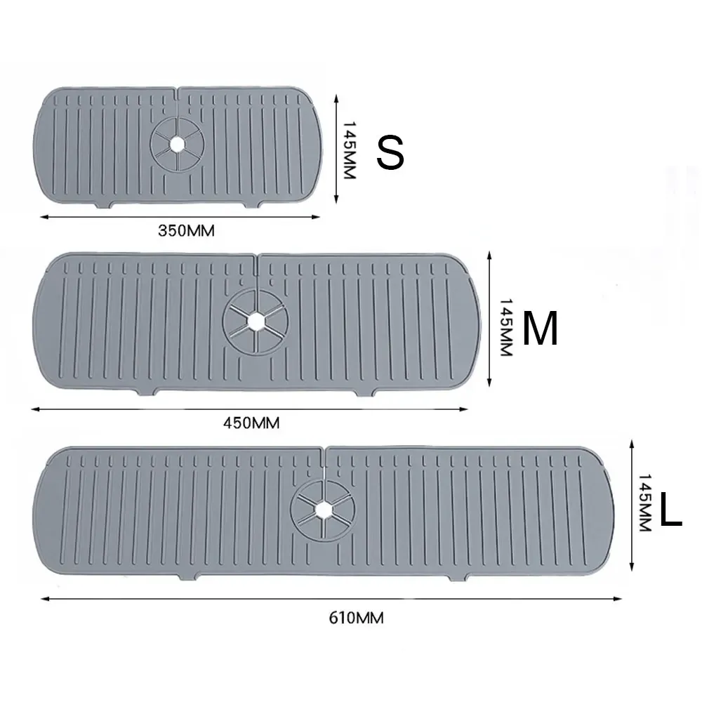 Coussin de Protection en Silicone pour Lavabo et Évier, Isolation Thermique pour Table 7