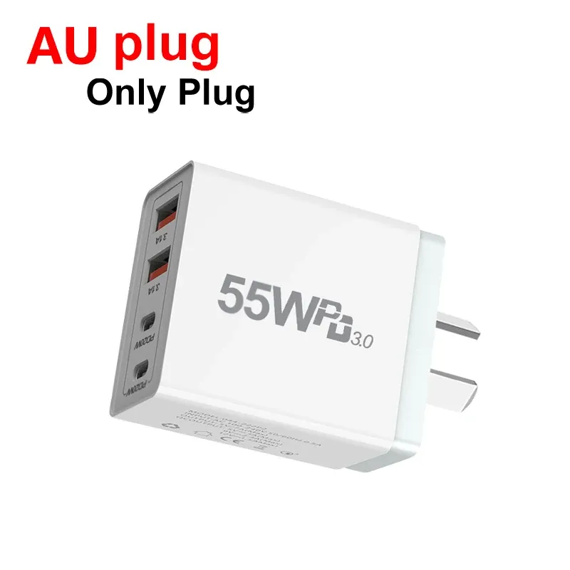 Chargeur USB rapide vue d'ensemble