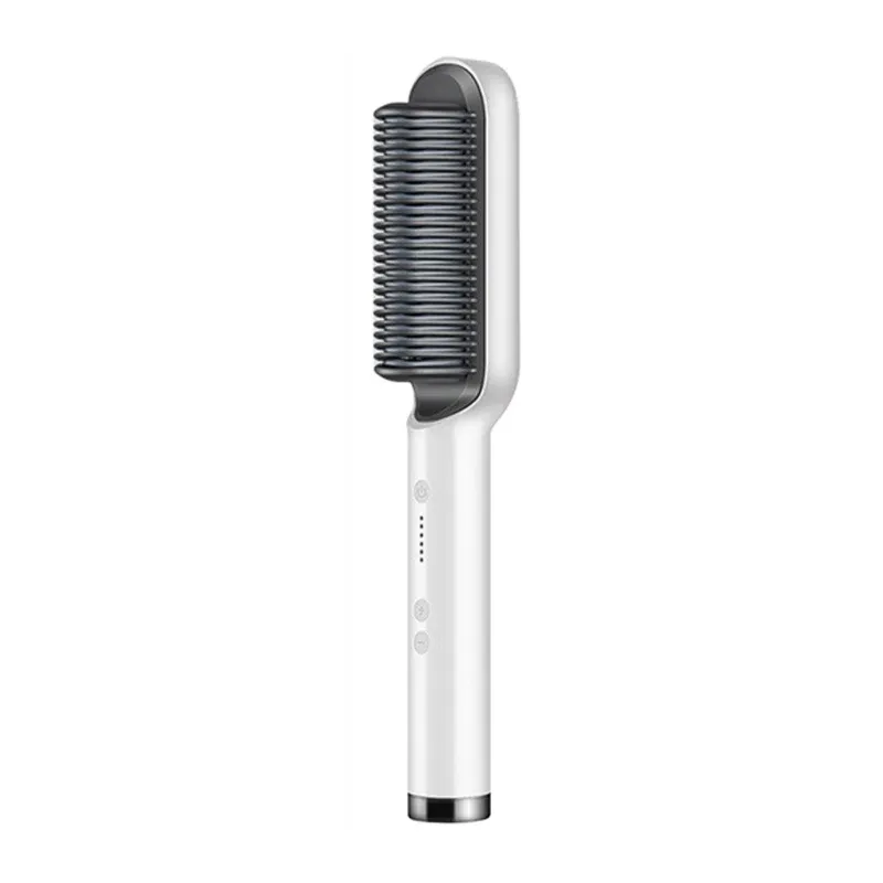 Sèche-cheveux brosse soufflante rapide avec peigne et fer à friser 10