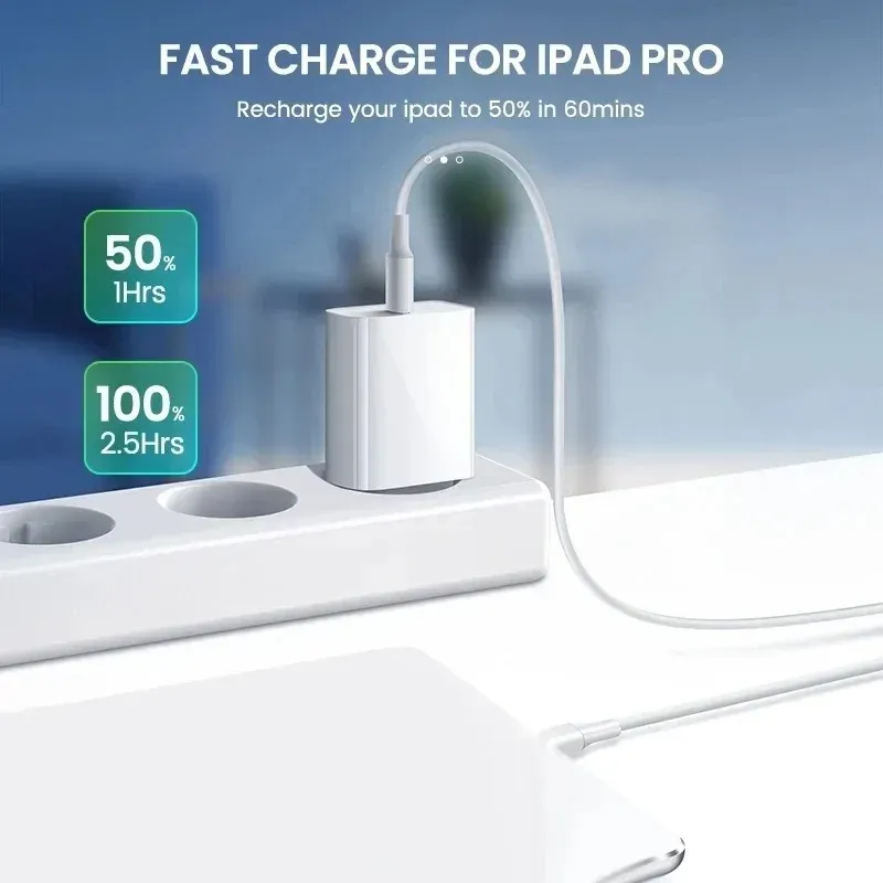 Chargeur rapide PD 40 W avec câble USB-C tressé, compatible iPhone 11 à 18 (Pro Max, Plus, Air), prise européenne et américaine 6