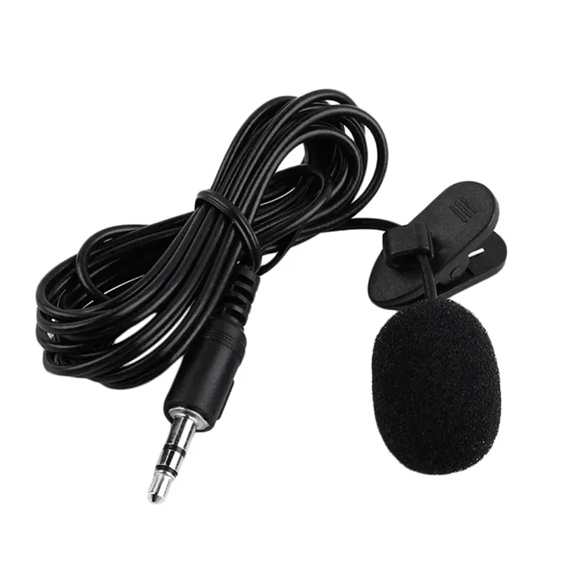 Détail du design compact du micro lavalier