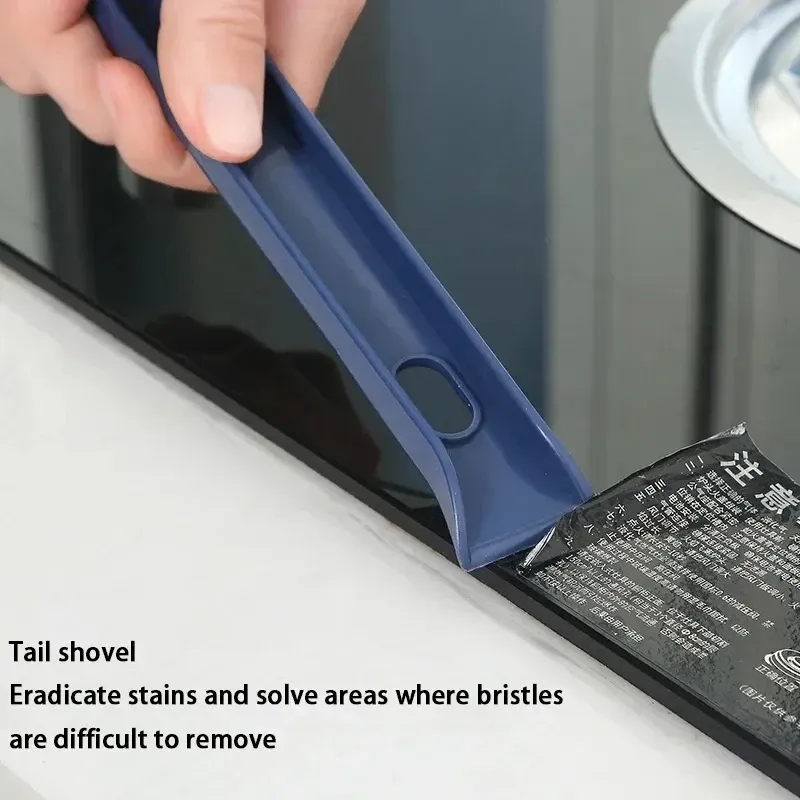 Brosse multifonction pour la maison, idéale pour nettoyer les angles de la salle de bain, les joints de carrelage et les interstices des fenêtres, petite brosse 4