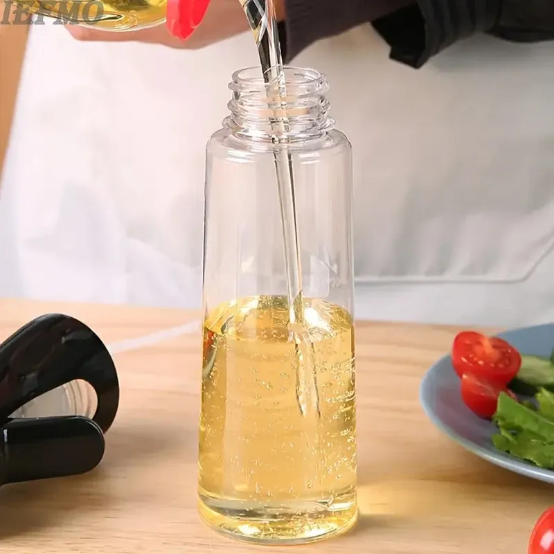 Pulvérisateur d'huile de cuisine 200/300/500 ml, bouteille distributrice d'huile de cuisson antiadhésive, pompe à vide pour la friture et la salade, outils de cuisine pour barbecue 5
