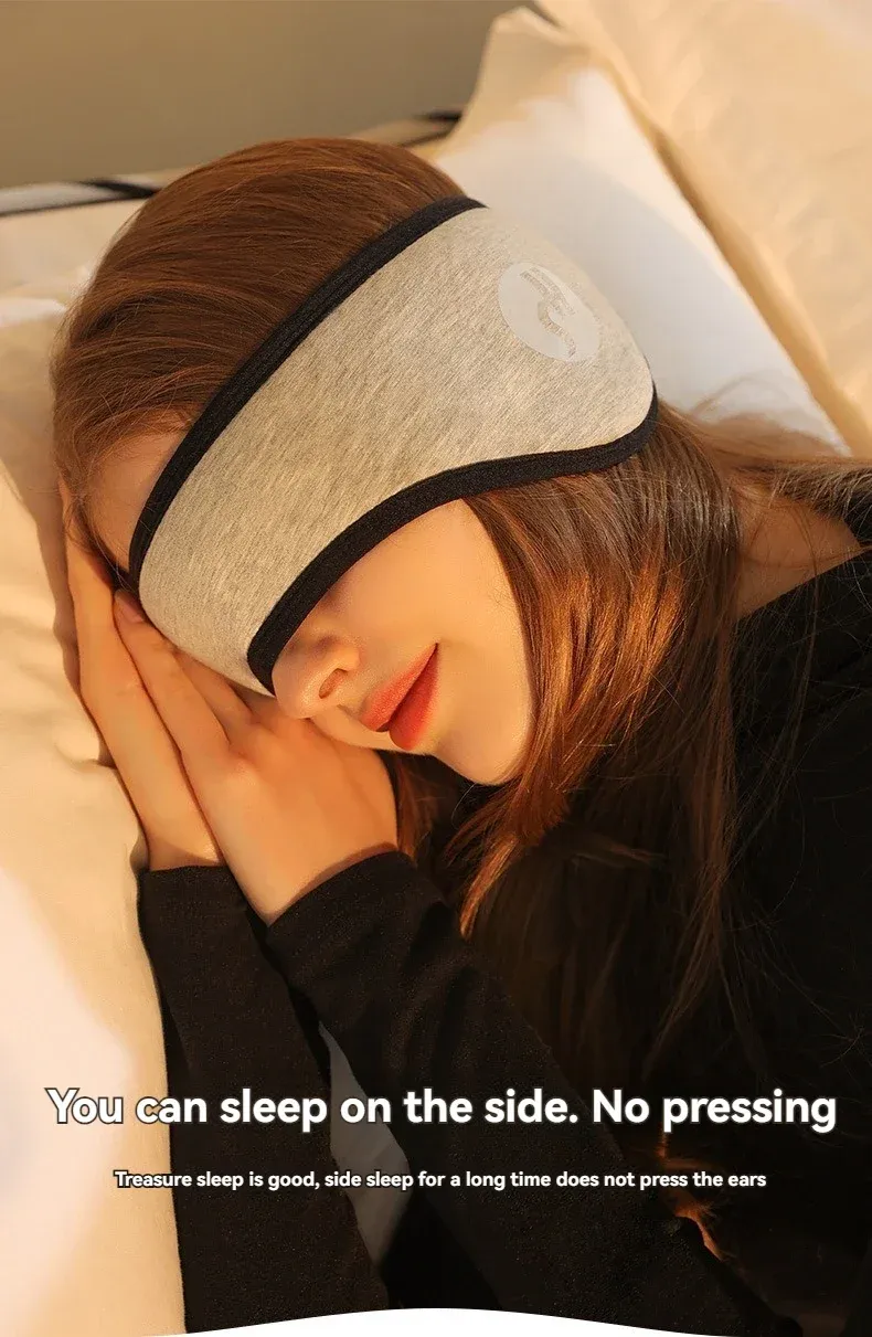 Bouchons d'oreilles antibruit et masque de sommeil ajustable