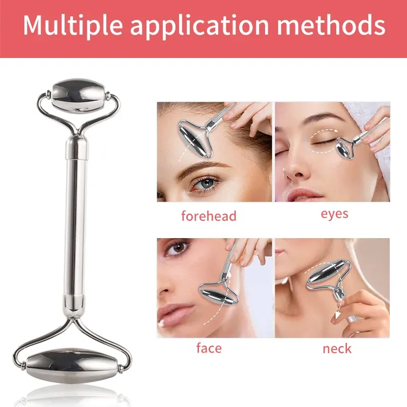 Détail du rouleau facial en acier inoxydable