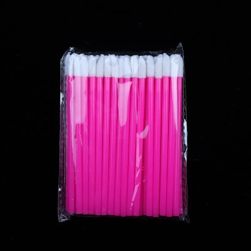Lot de 50 applicateurs de rouge à lèvres jetables en nylon 10