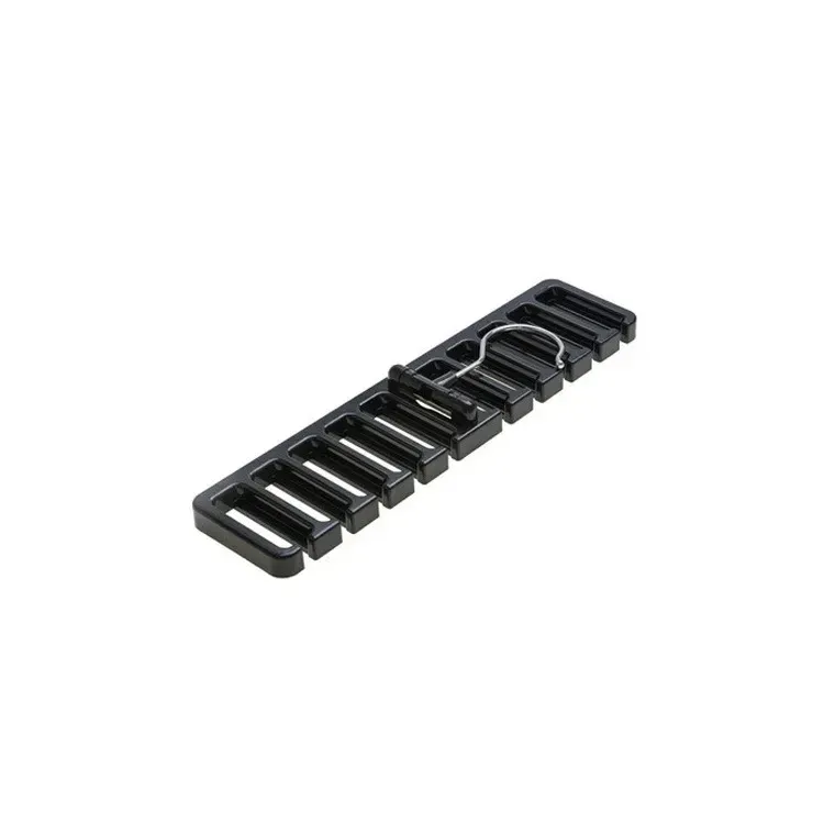 Cintre rotatif pour ceintures et écharpes, organisateur suspendu avec 10 emplacements pour cartes, pour garde-robe 11