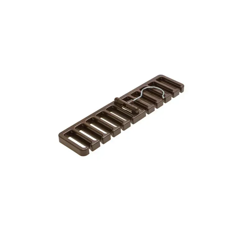 Cintre rotatif pour ceintures et écharpes, organisateur suspendu avec 10 emplacements pour cartes, pour garde-robe 12