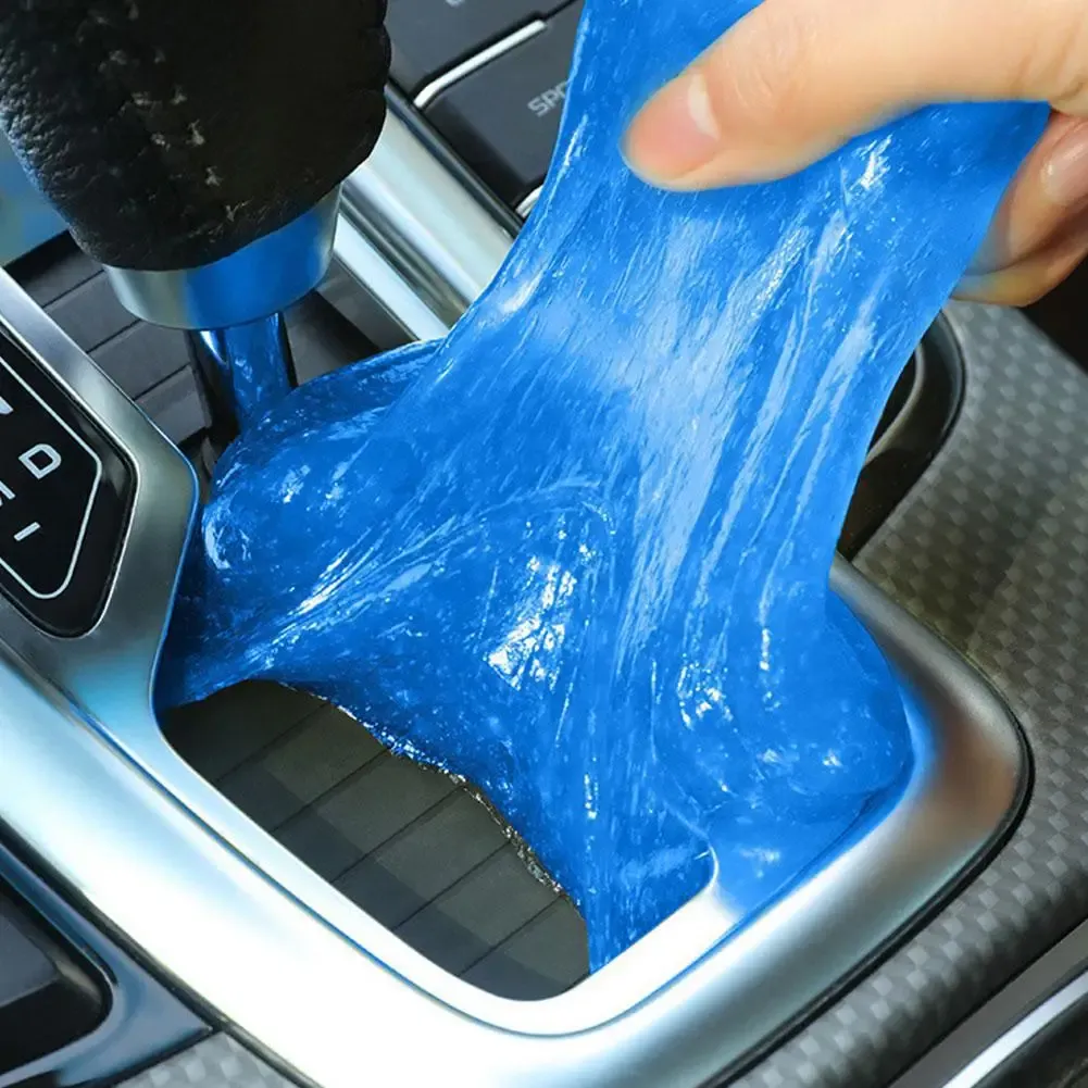 Gel de nettoyage pour voiture, détail de la texture
