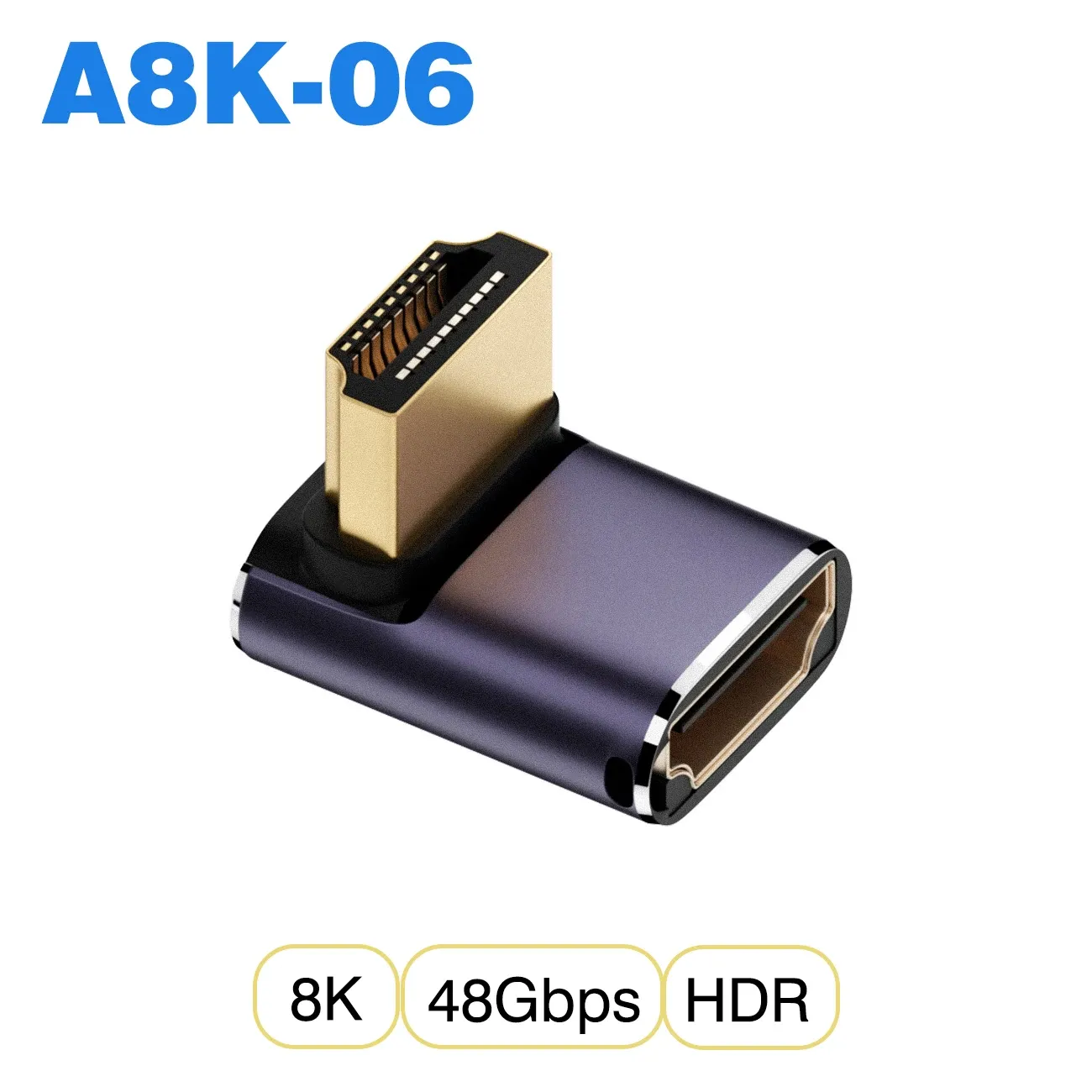 Câble adaptateur HDMI 2.1 mini HDMI vers HDMI, convertisseur 48 Gbps, 8K60 Hz, 4K120 Hz, pour projecteur, téléviseur HD, PS4, PS5 et ordinateur portable 8