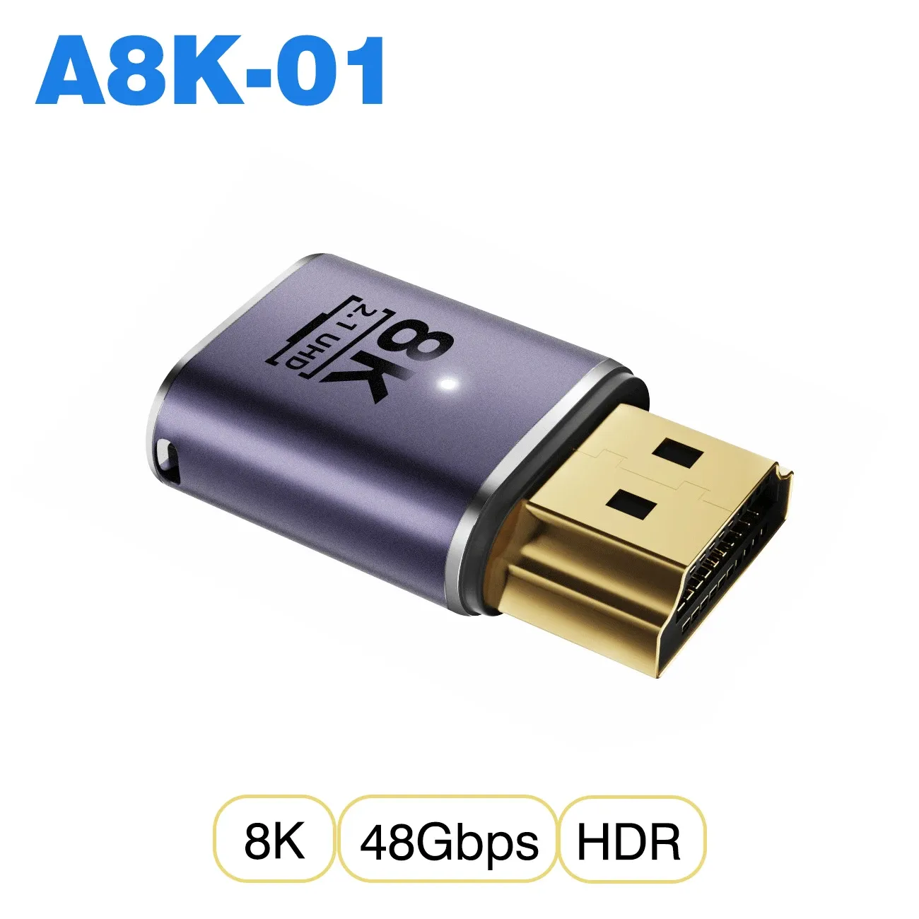 Câble adaptateur HDMI 2.1 mini HDMI vers HDMI, convertisseur 48 Gbps, 8K60 Hz, 4K120 Hz, pour projecteur, téléviseur HD, PS4, PS5 et ordinateur portable 11