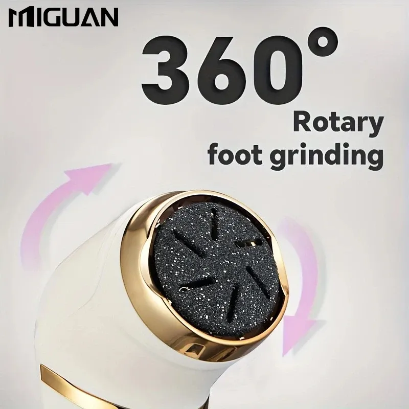 Appareil électrique professionnel pour pieds : élimination des callosités, exfoliation douce et rechargeable 4