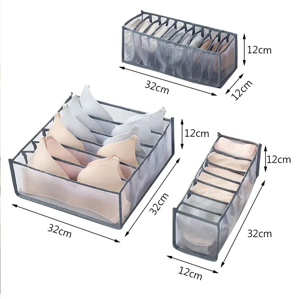 Organisateur de placard pliable, rangement de sous-vêtements