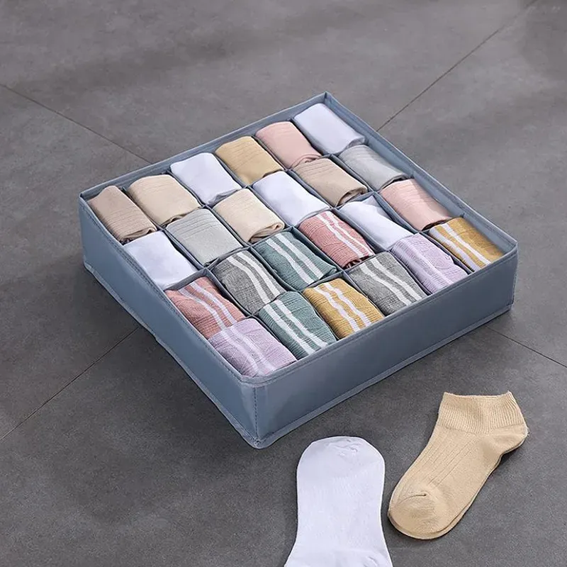 Organisateur de placard pliable, matières