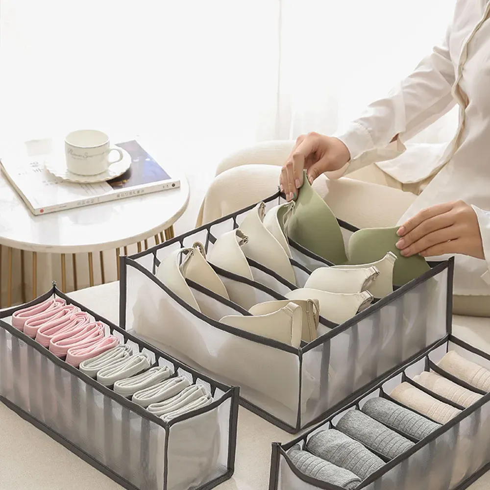 Organisateur de placard pliable, finition