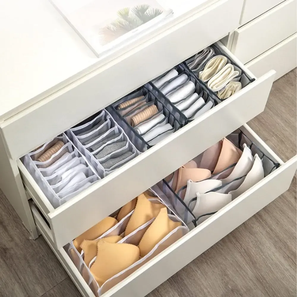 Organisateur de placard pliable, rangement soigné