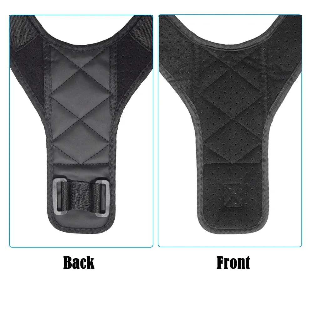 Ceinture correctrice de posture pour le dos, anti-voûte, mixte adulte 3