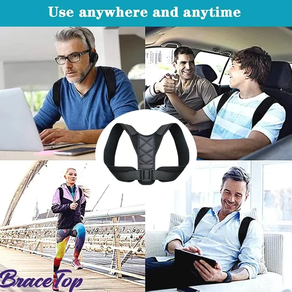 Ceinture correctrice de posture, vue complète
