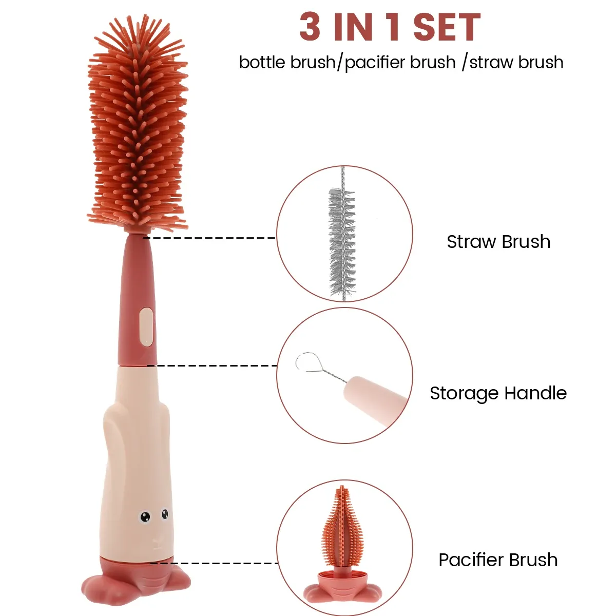 Support de rangement des brosses