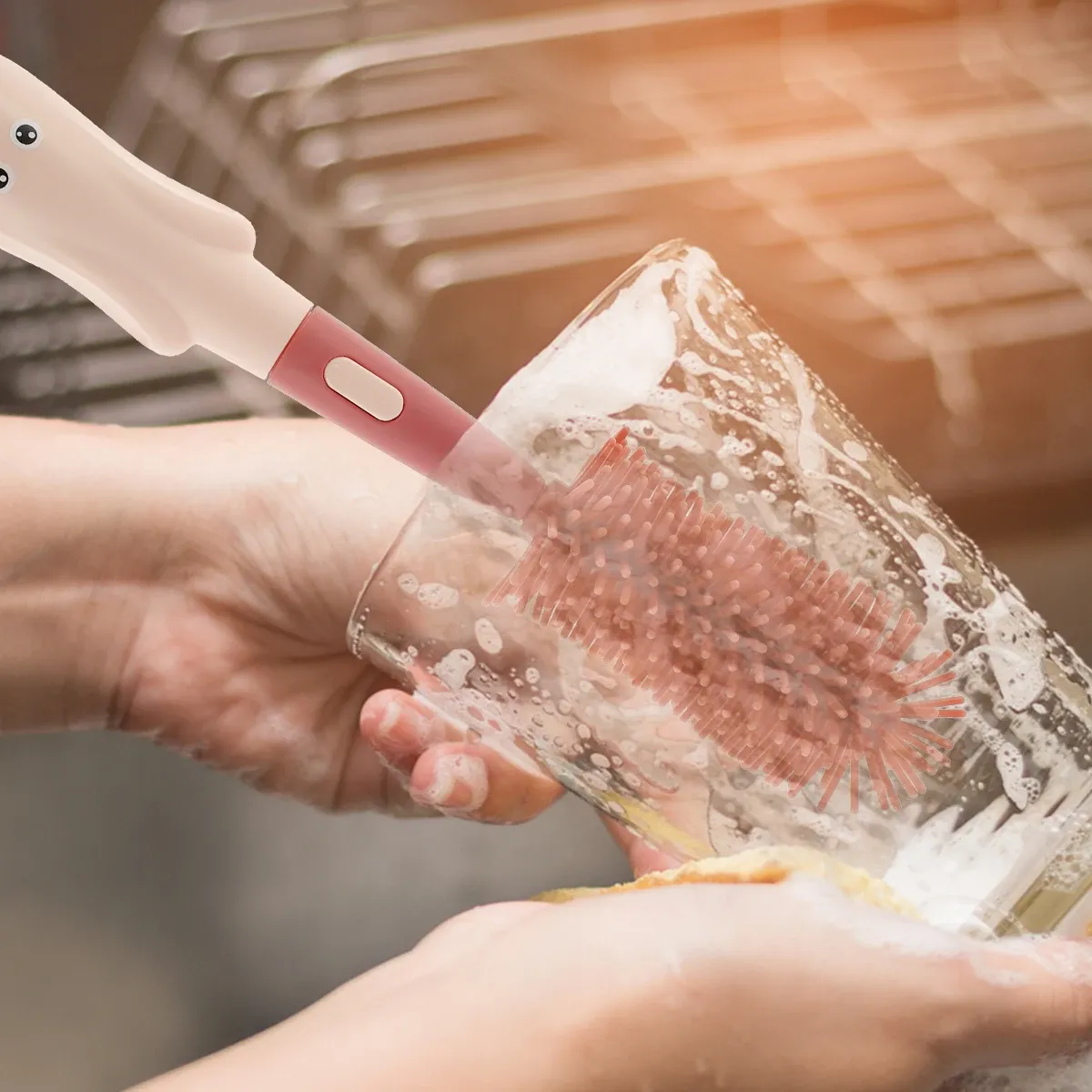Brosse à sucette en silicone