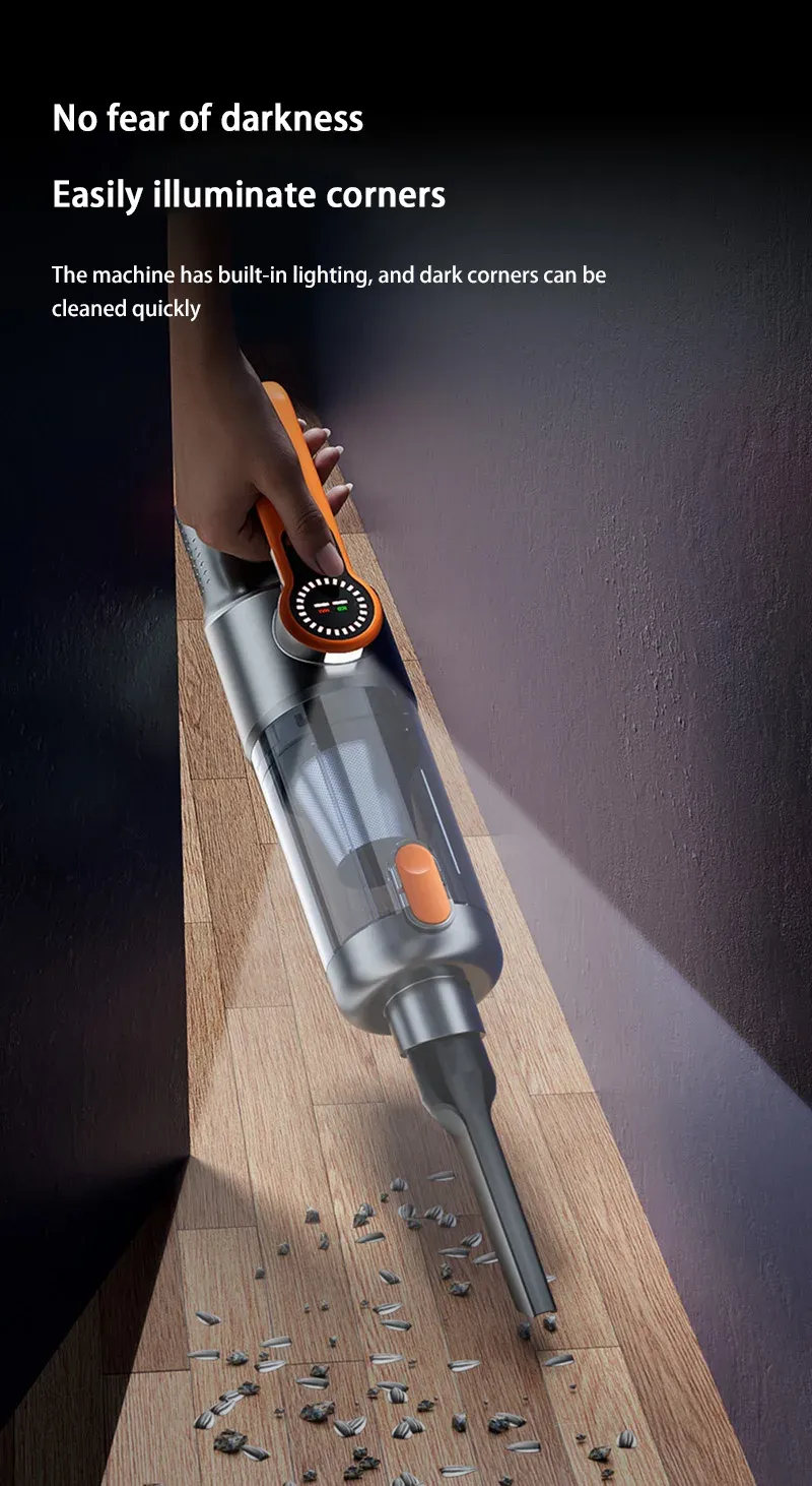 Aspirateur de voiture, nettoyage du tableau de bord