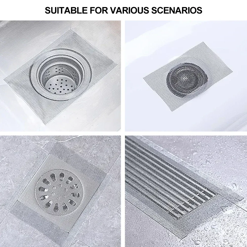 Filtre de drain installé dans une douche