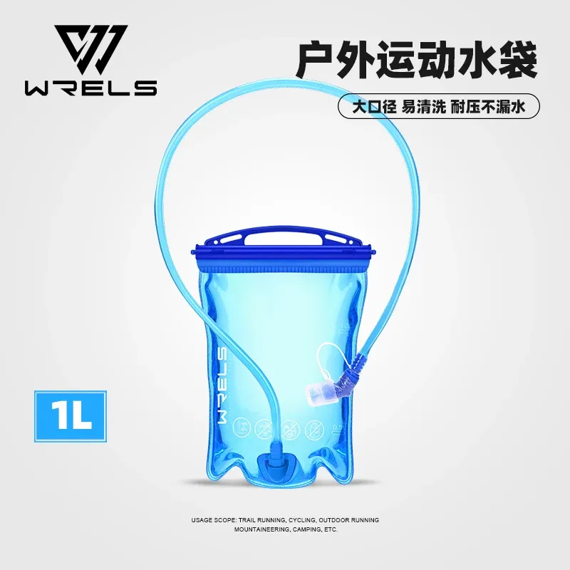 Gourde pliable en silicone sans BPA 500 ml avec paille, pour le plein air, le voyage, le sport, la course et le cyclisme 8