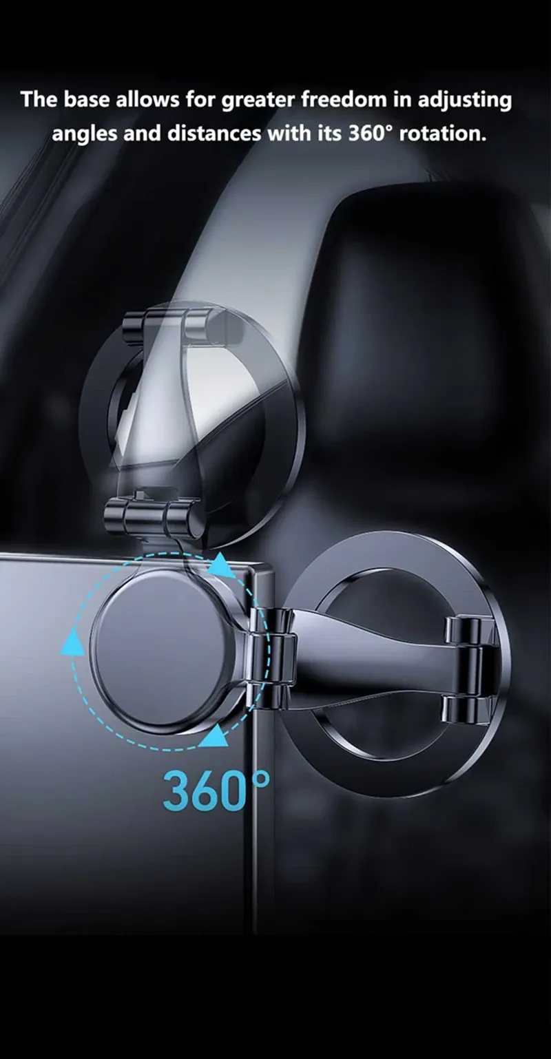Support magnétique MagSafe pour voiture, fixation sur pare-brise