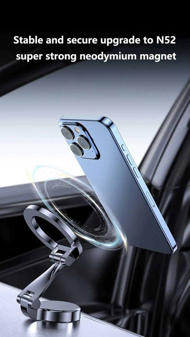 Support magnétique MagSafe pour voiture, maintien magnétique