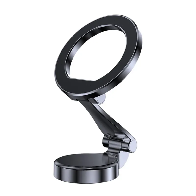 Support de téléphone magnétique pour voiture Xiaomi compatible MagSafe, rotatif à 360°, pliable, avec fixation par ventouse métallique 7