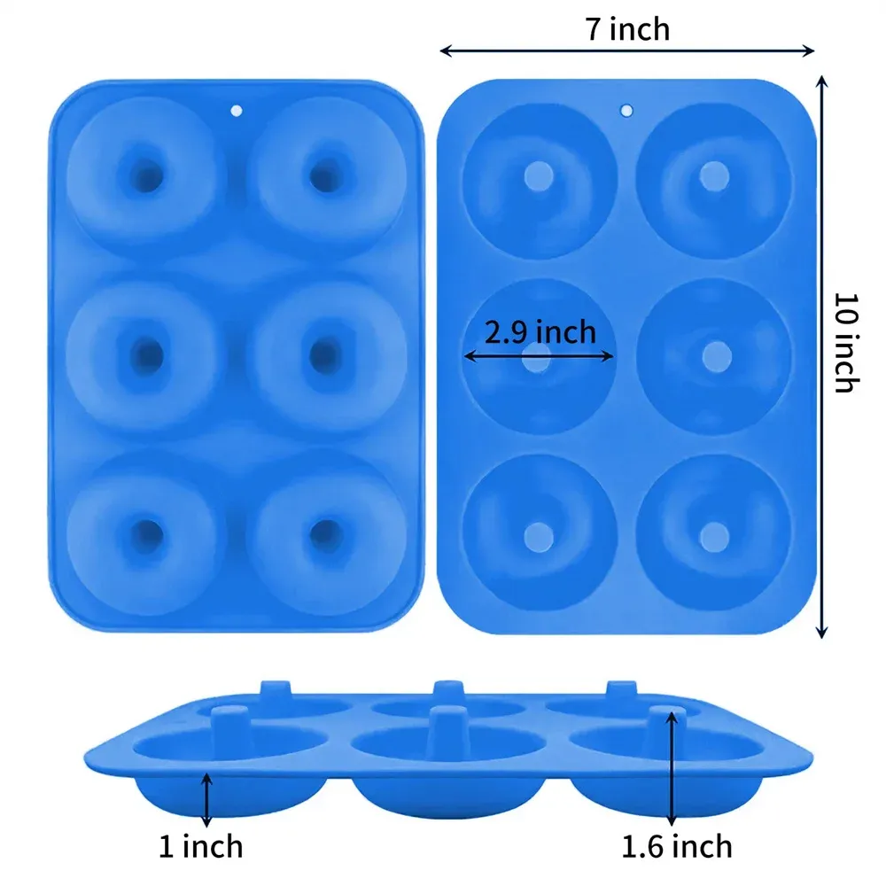 Moule en silicone pour beignets, détail des alvéoles