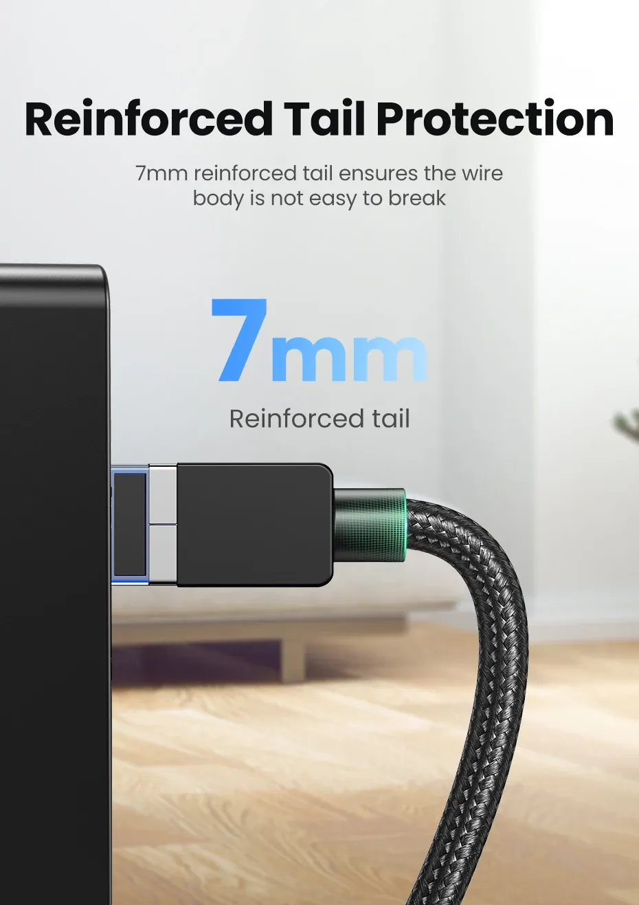 Câble Ethernet UGREEN Cat 8 – utilisation en réseau