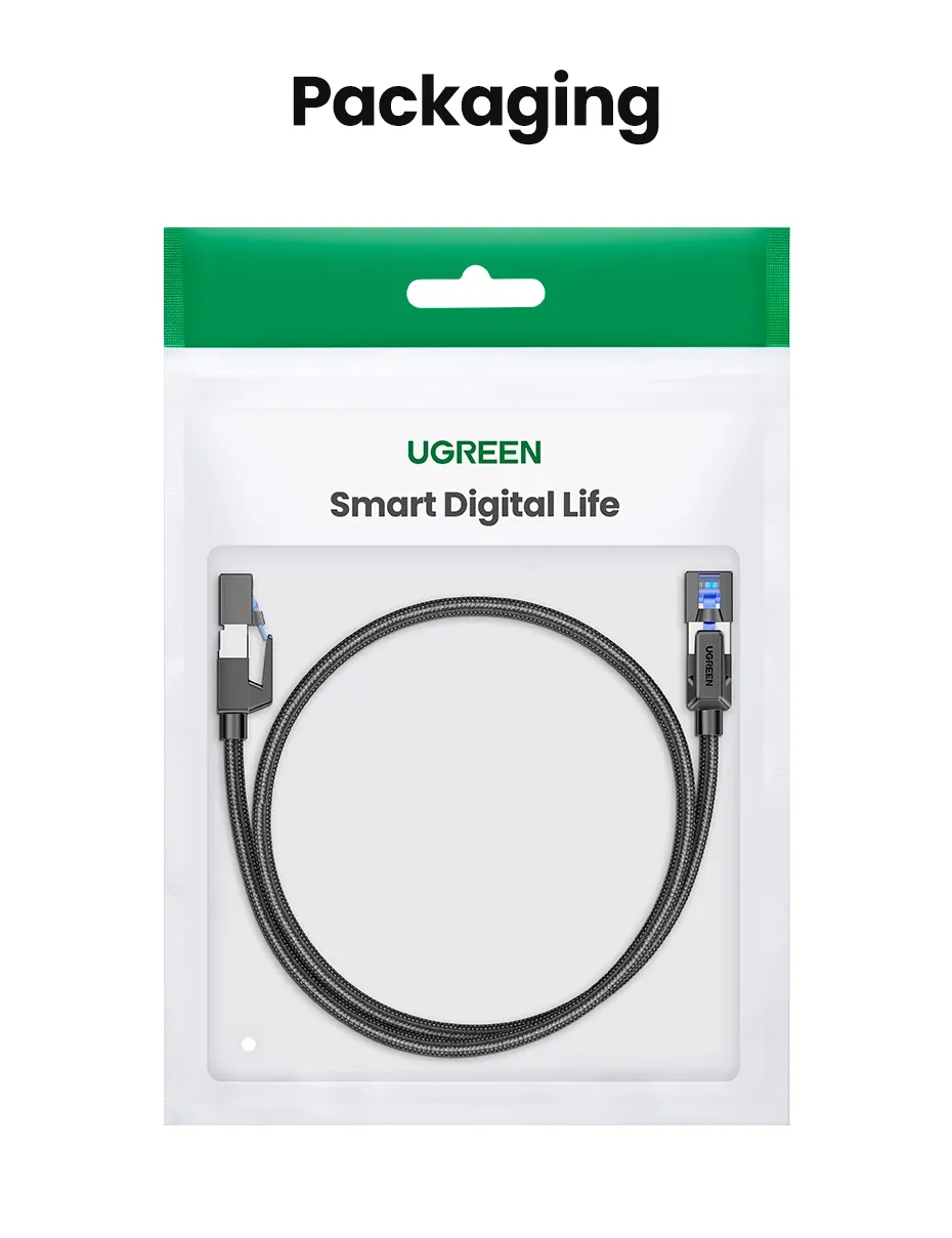 Câble Ethernet UGREEN Cat 8 – vue finale
