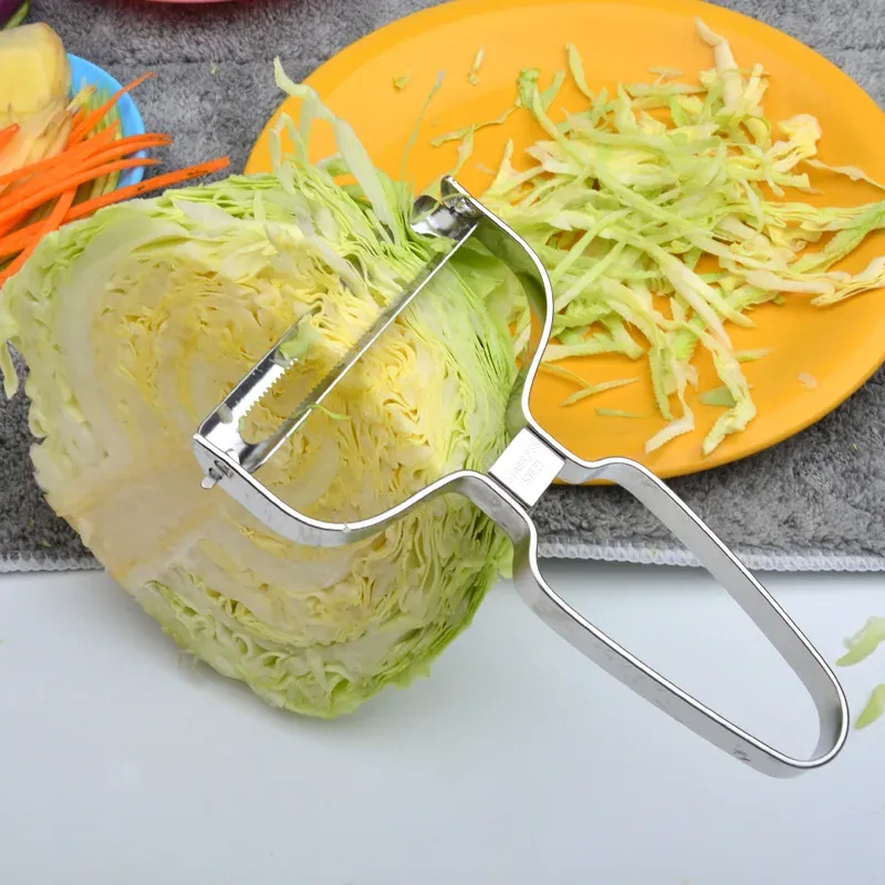 Éplucheur de cuisine en acier inoxydable