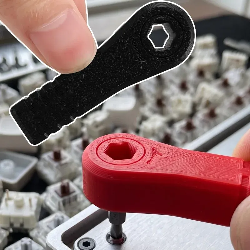 Mini tournevis à cliquet portable avec embout hexagonal, outil de rotation sans effort pour espaces étroits, kit de réparation pour montres et lunettes 4
