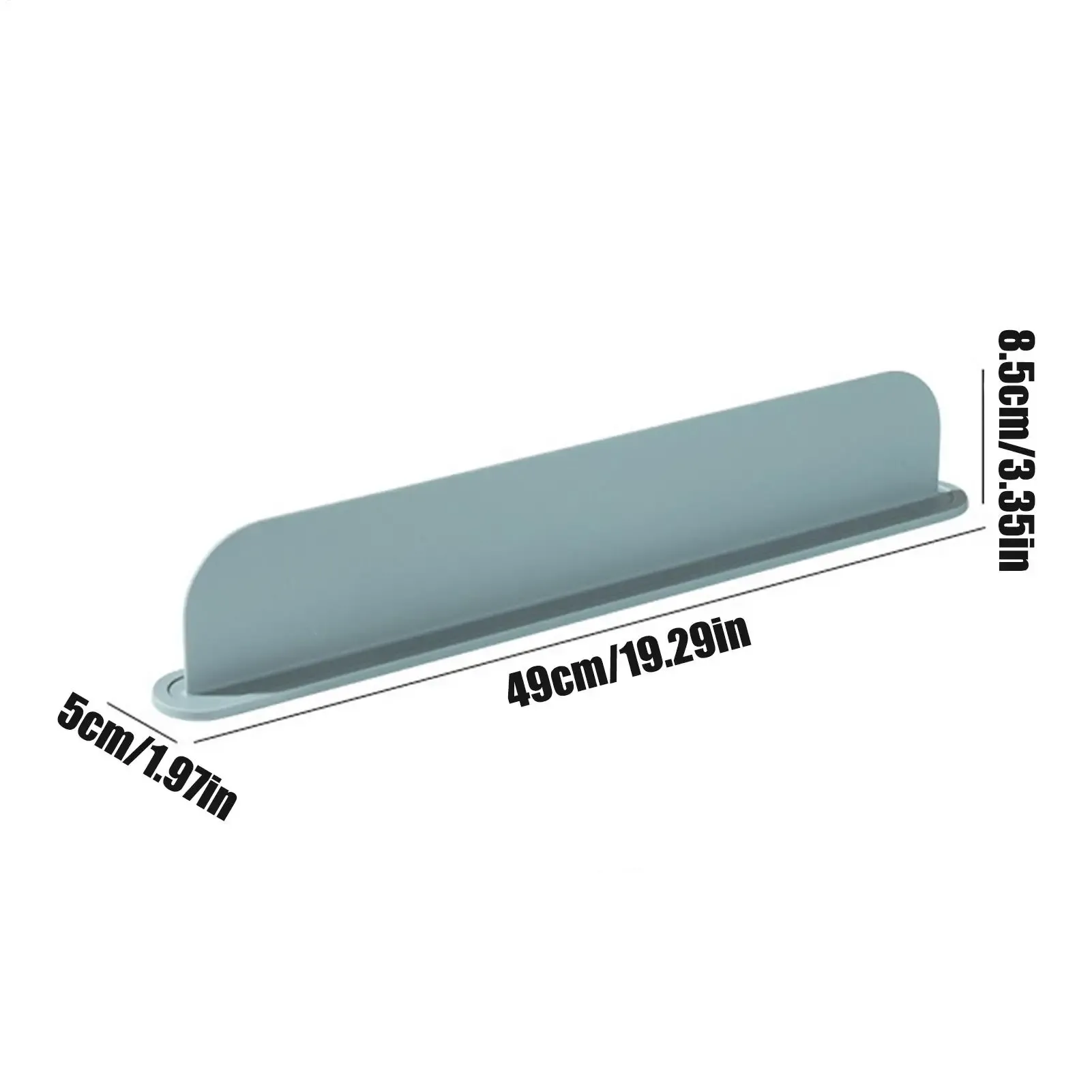 Déflecteur d'évier en silicone, protection anti-éclaboussures pour cuisine, barrière antidérapante pour le lavage de la vaisselle et des légumes, cloison adhésive 6